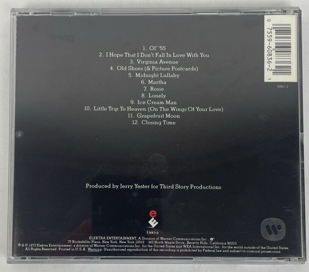 Tom Waits : Closing Time (Digital Audio CD 1989) Electra Entertainment - UVW