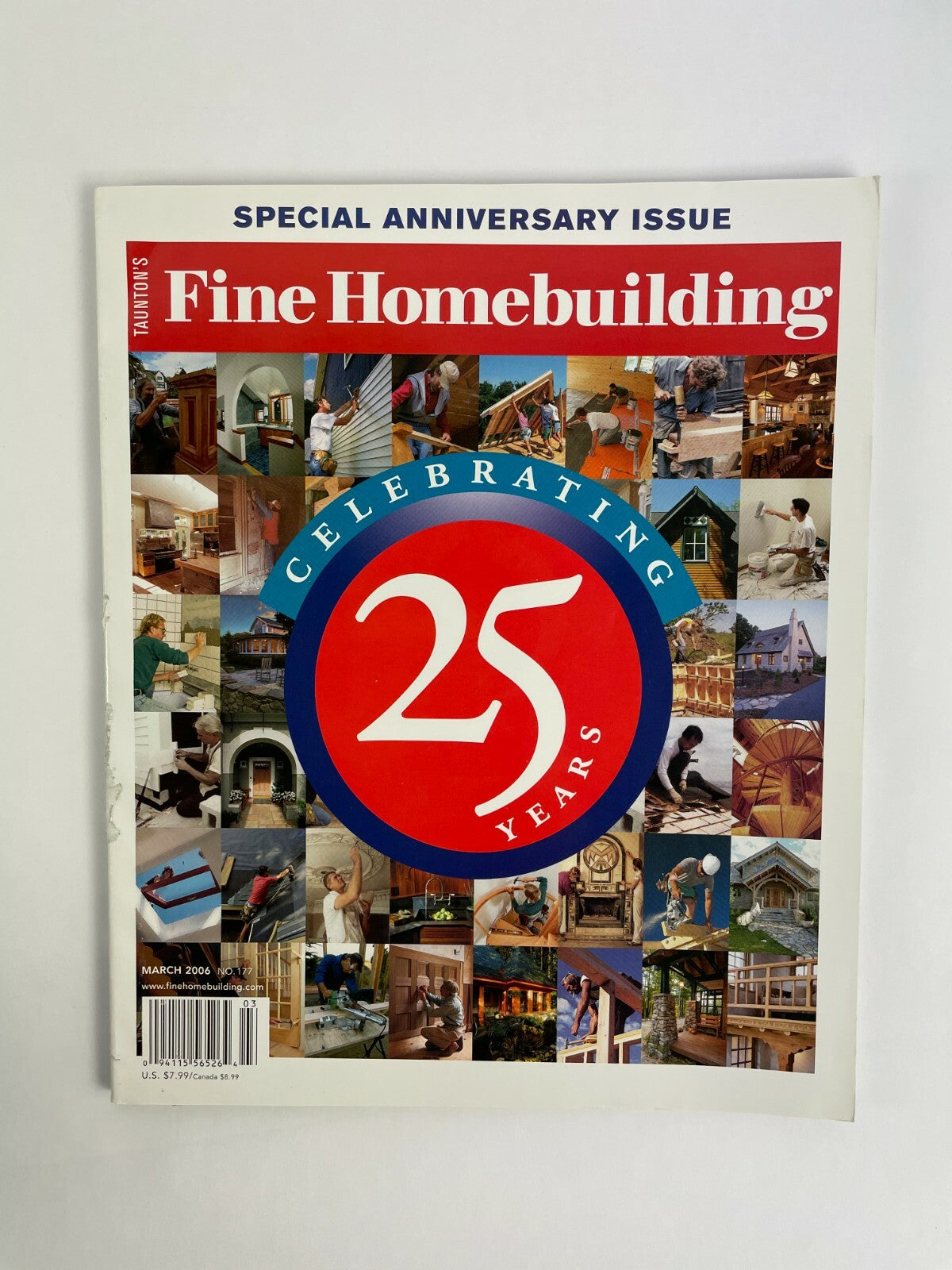 March 2006 Fine Homebuilding Magazine Special Anniversary Issue Celebrating  #B