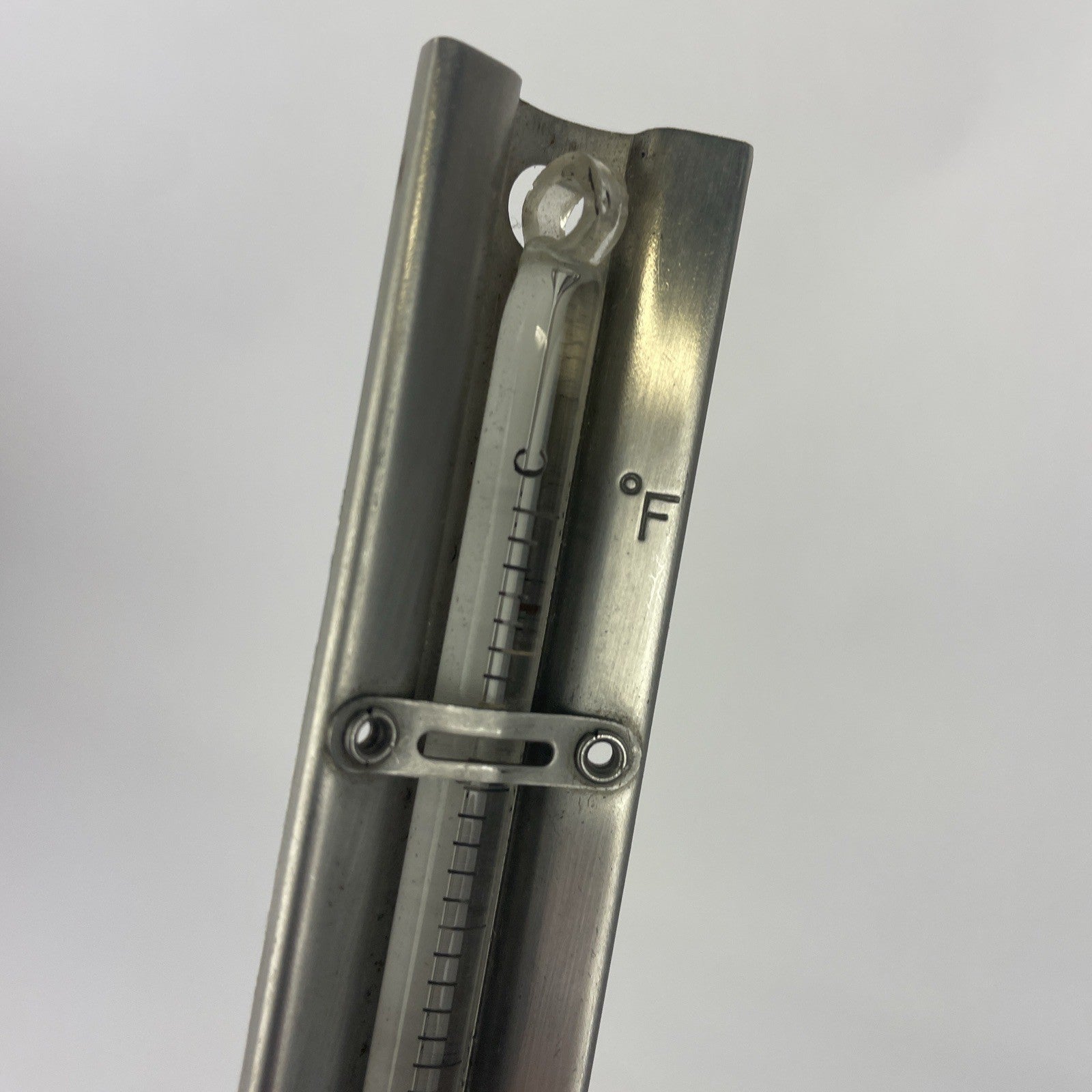 Vintage E.K. Company Co. Darkroom Stainless Steel Thermometer Made In U.S.A.
