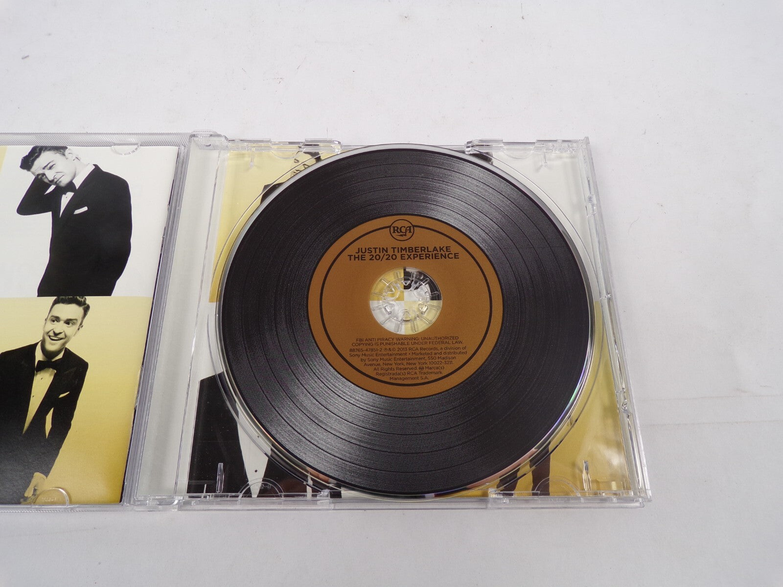 Justin Timberlake The 20/20 Experience Pusher Love Girl Suit & Tie Don't CD#25