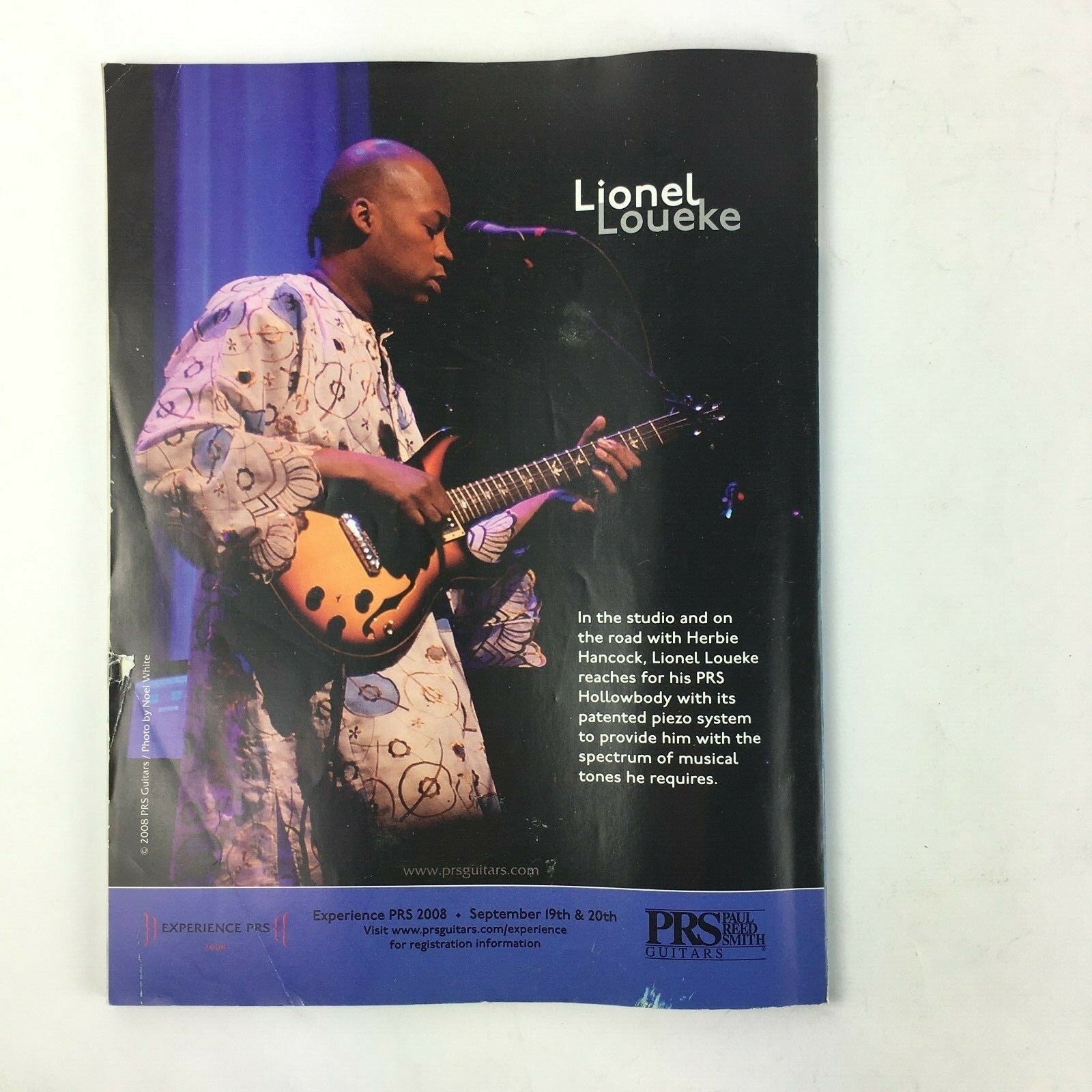 October 2008 Guitar Player Magazine Sonny Landreth Dean Deleo Eric Johnson Tommy