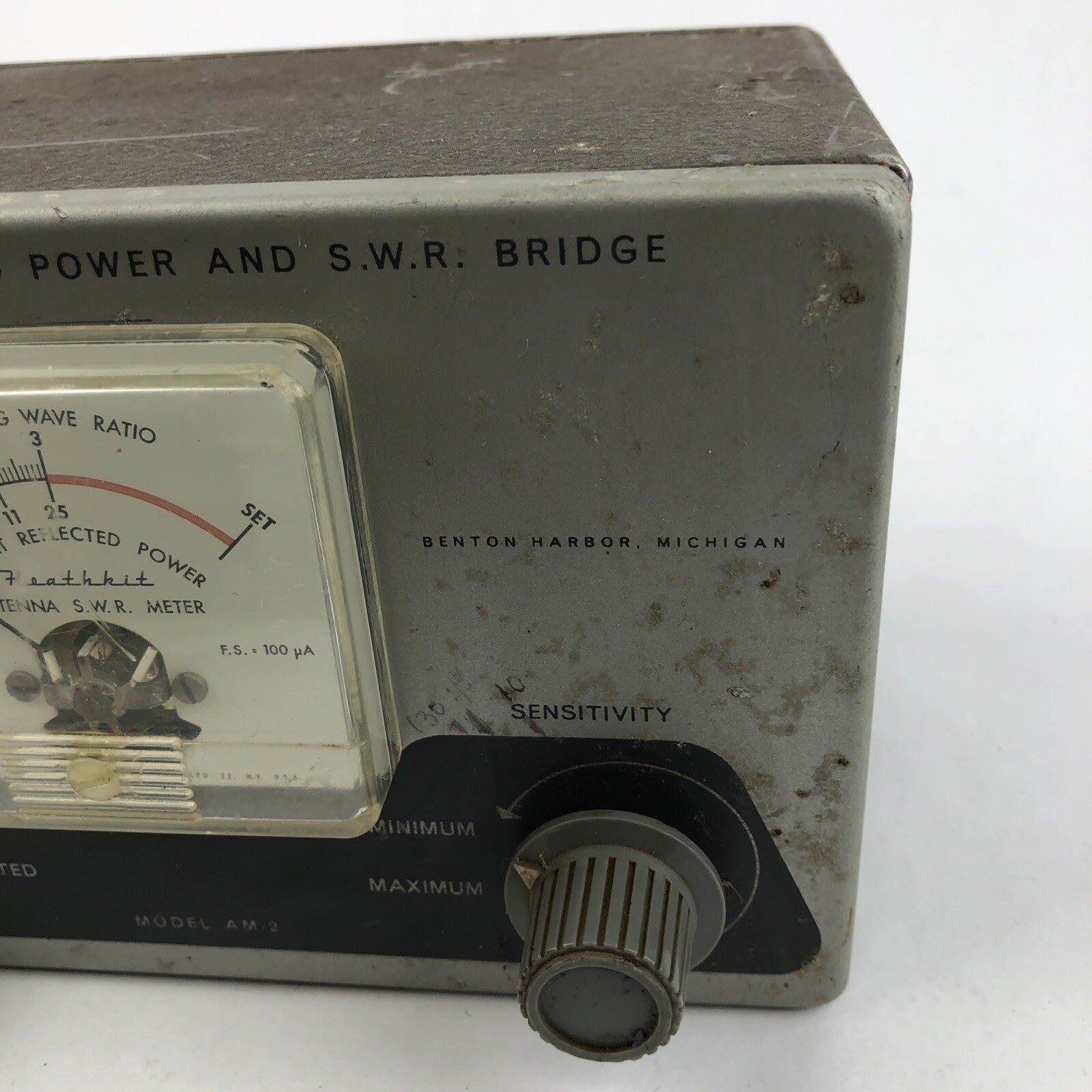 VINTAGE Heathkit Reflected Power and SWR Bridge Model AM - 2 - LOOK