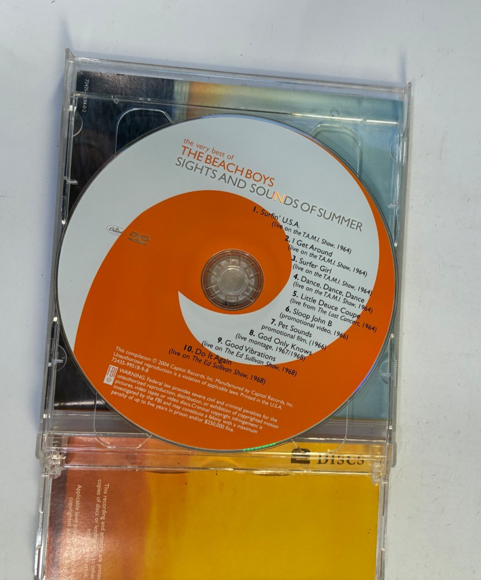Beach Boys - Sights And Sounds Of Summer CD+DVD Capitol 2004 Best Of Greatest