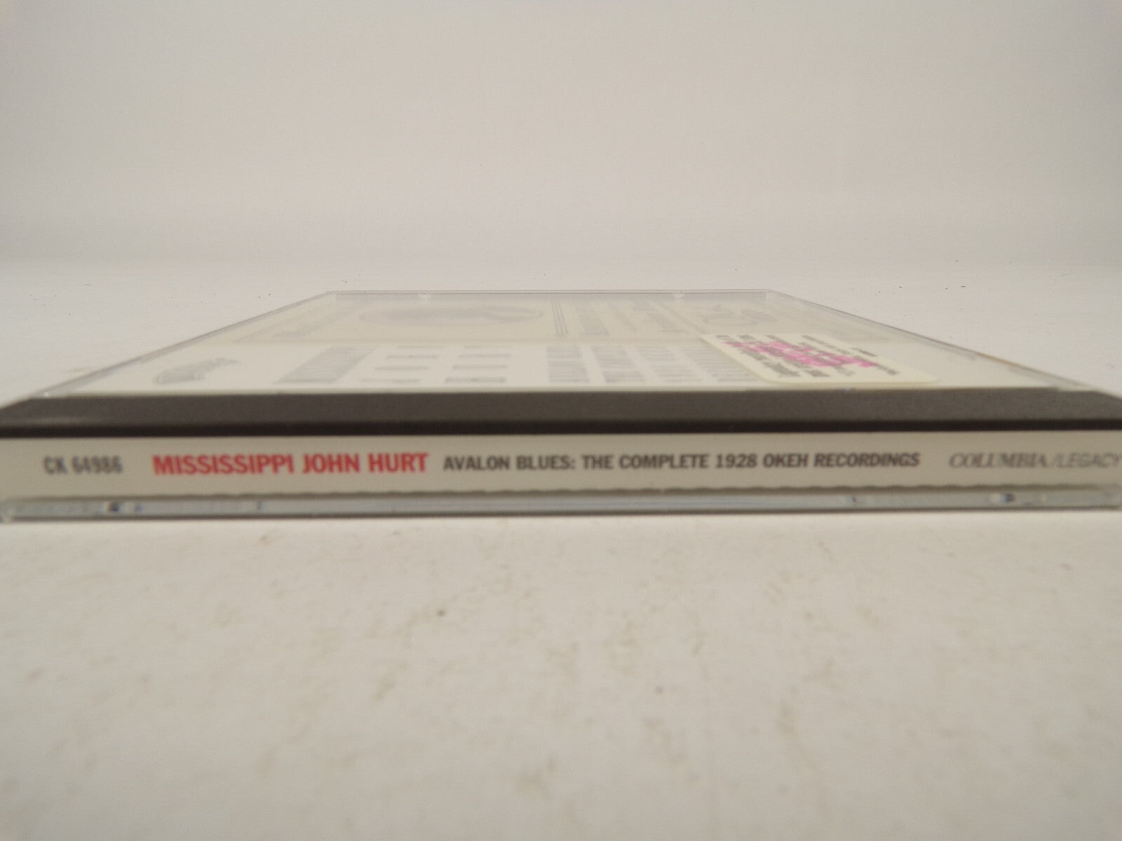 Mississippi John Hurt Avalon Blues Frankie Louis Collins Stack O'Lee CD#44