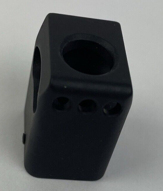 Muzzle Brake 1/2 x 28 TPI Compensator for GLOCK 9mm Black W Allen Key