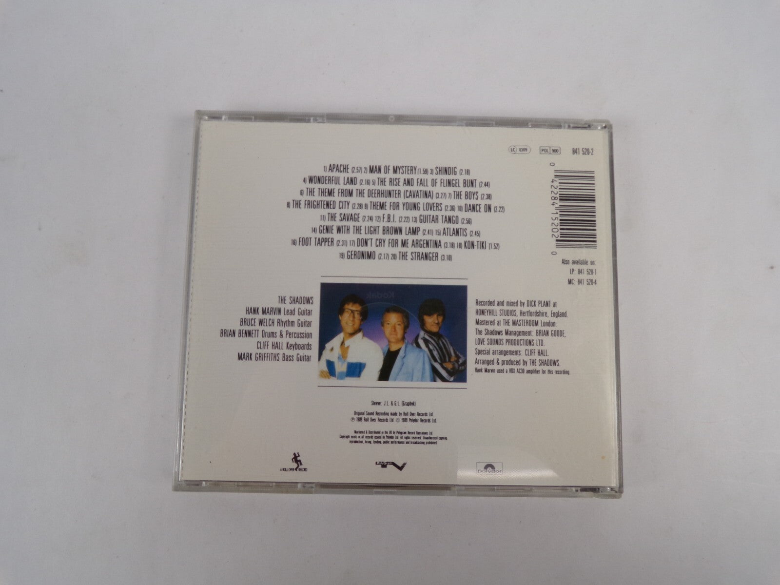 The Shadows At Their Very Best Greatest Hits CD #12