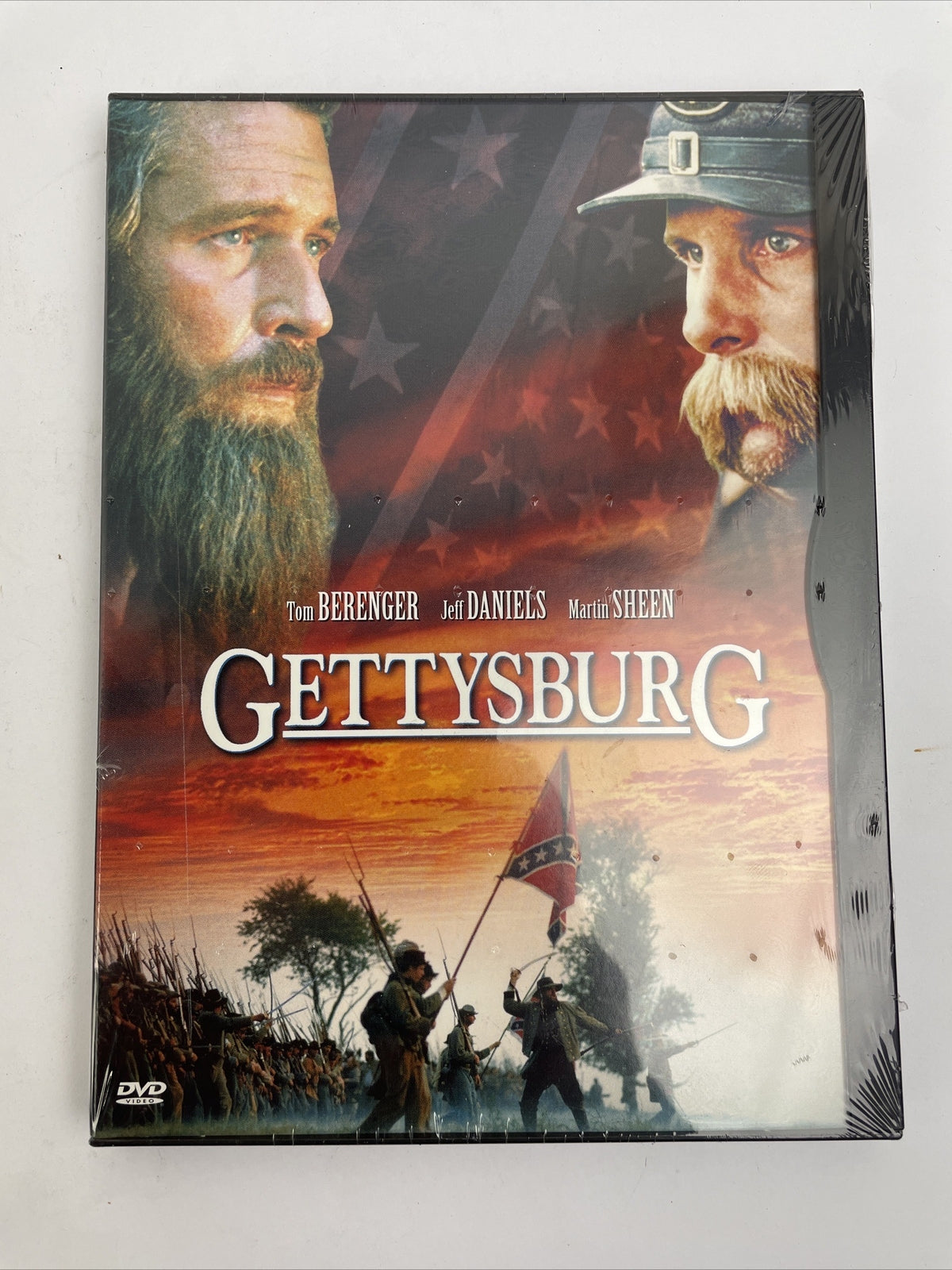 Gettysburg DVD Video Ron Maxwell (DIR) 1993 Widescreen English Drama PG - Sealed