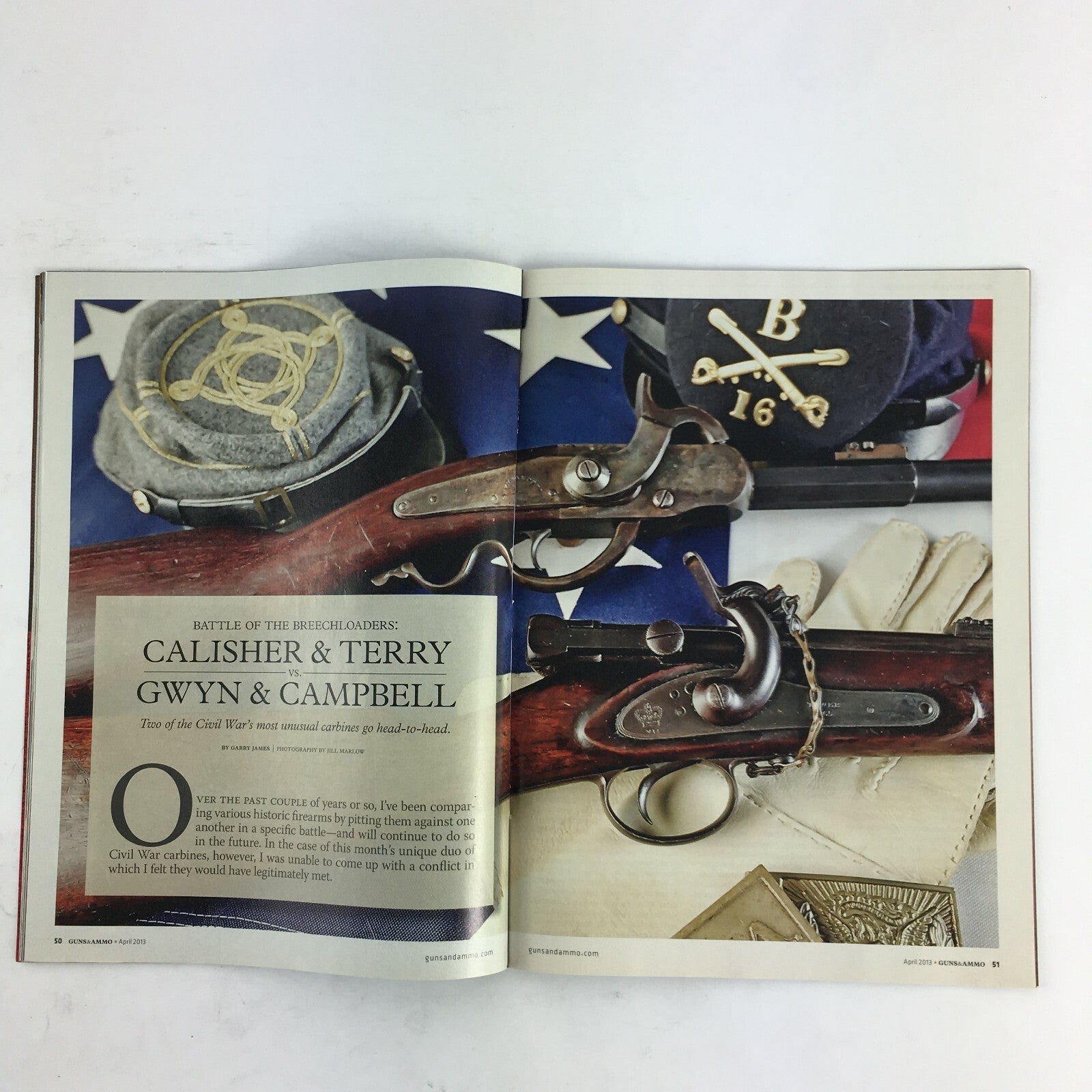 April 2013 Guns & Ammo Magazine Power Pair The 6.5x54 Mannlicher Boddington