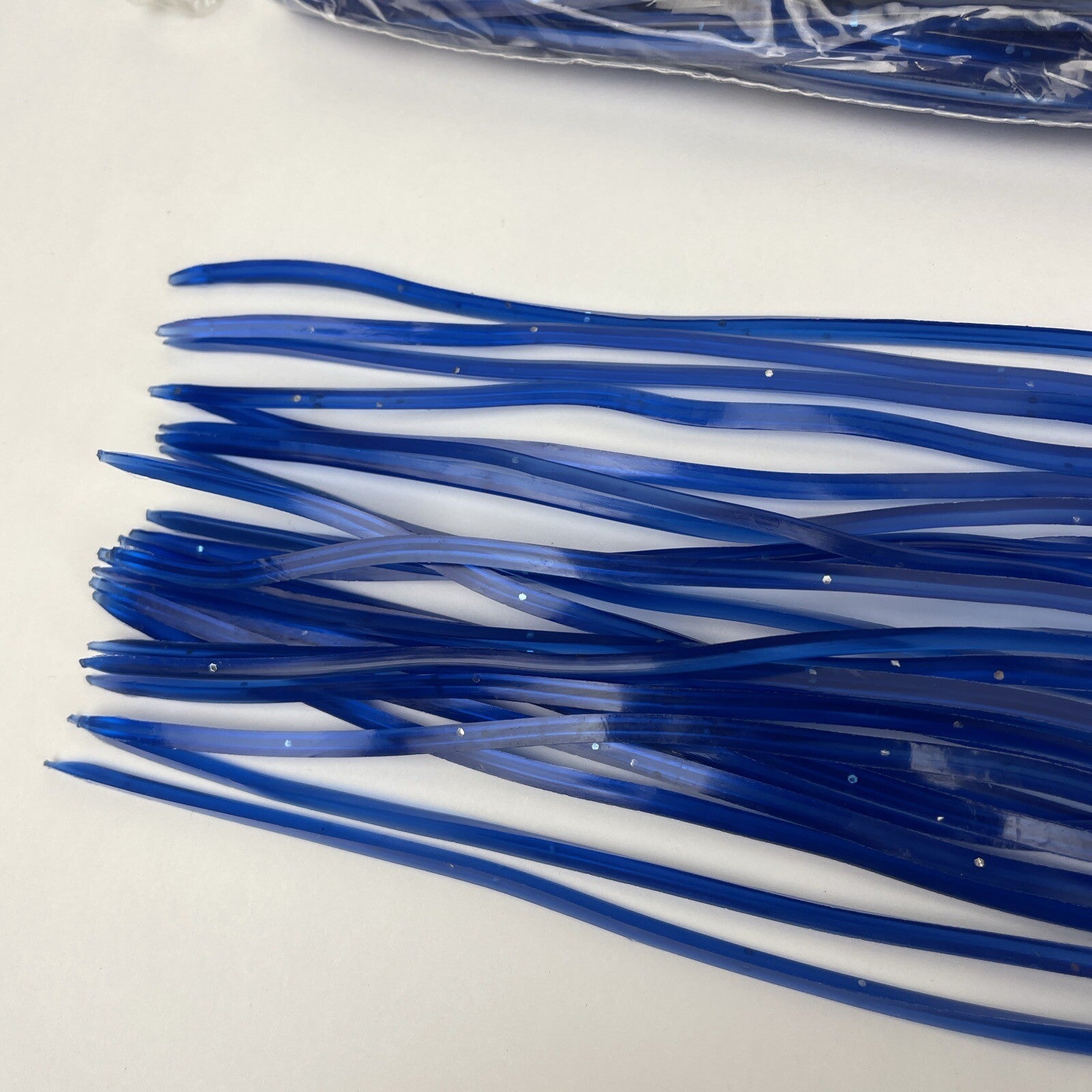 Newell MFG. Fishing Skirts 10 Pack Offshore Trolling Lure Tuna Marlin Wahoo Blue