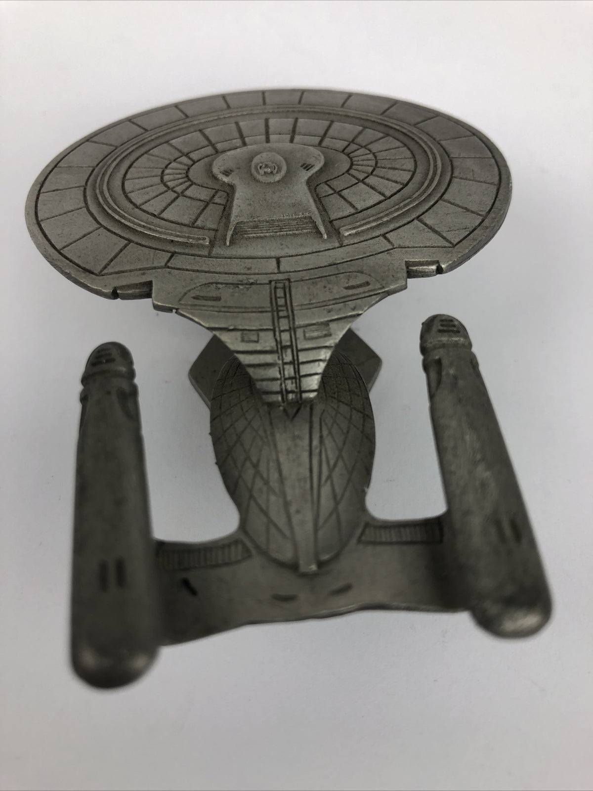 RARE 1991 Star Trek USS Enterprise NCC-1701-A  Rawcliffe Pewter Model RF789 LOOK