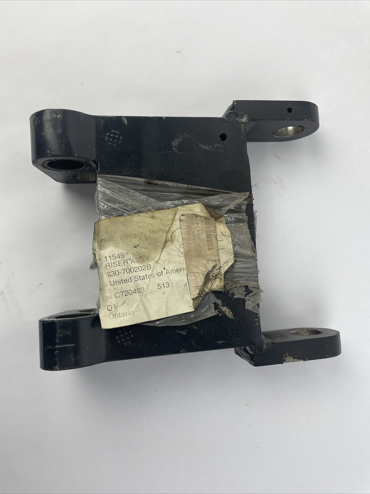 OEM Crown Integrity Parts Part No. 115491 Forklift Riser Assembly