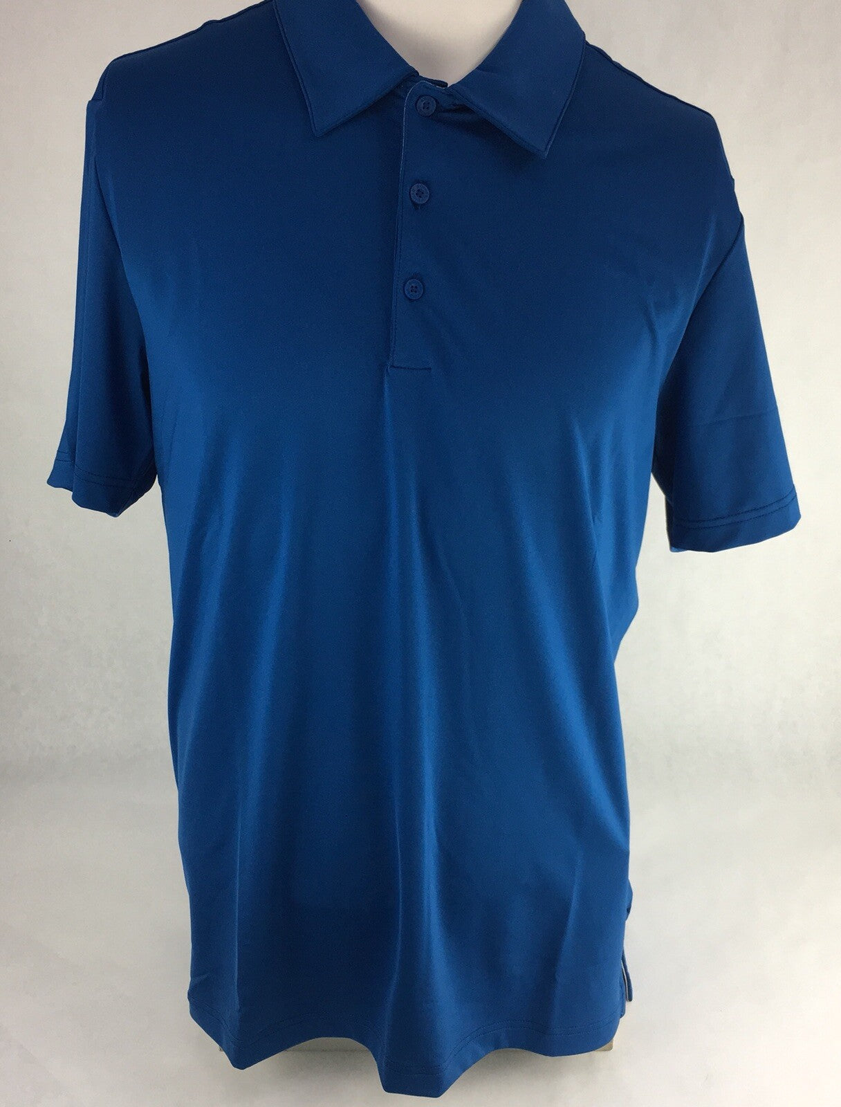 Adidas Golf Men's Ultimate 2.0 solid blue polo shirt size medium