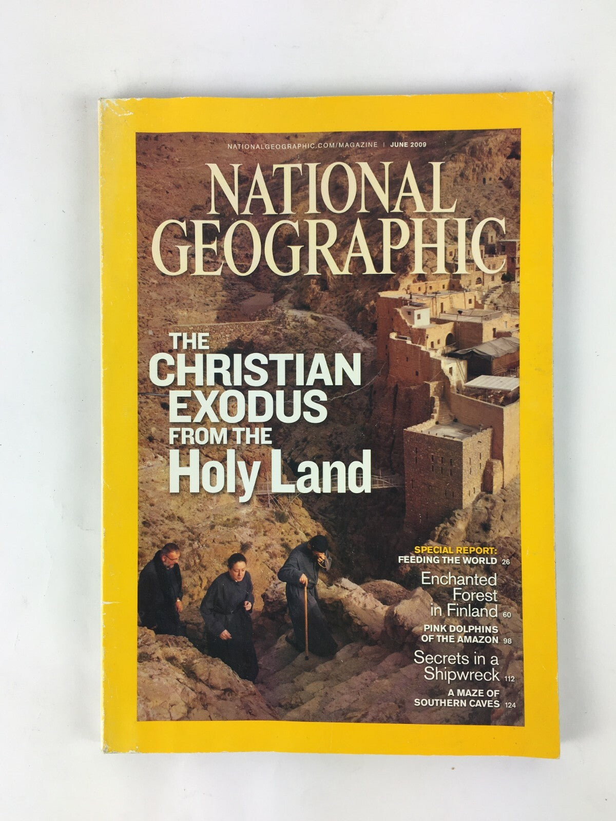 June 2009 National Geographic Magazine The Christian Exodus From the Holy Land