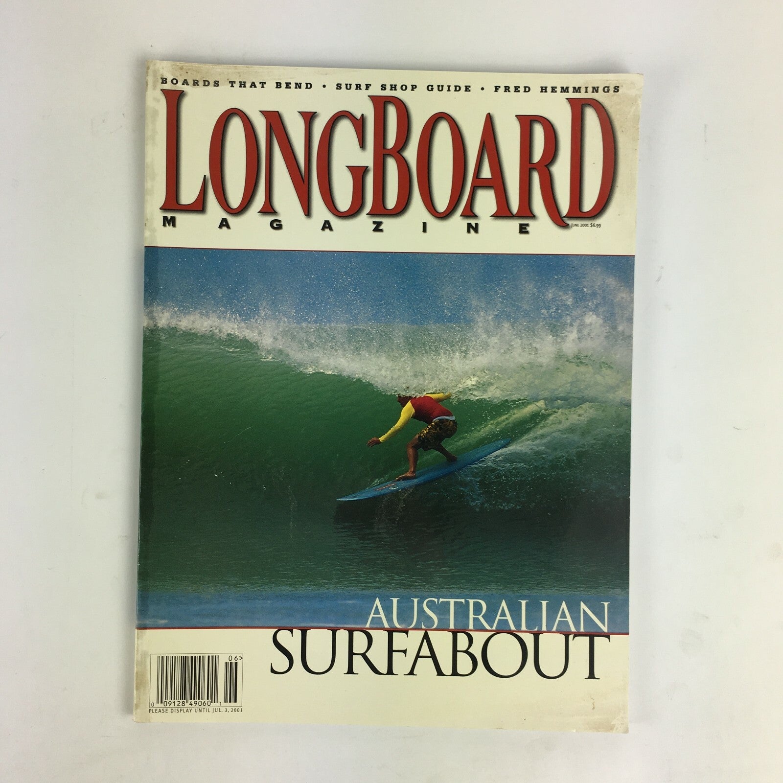 June2001 LongBoard Magazine Australian Surfabout Board That Bend Surf Shop Guide