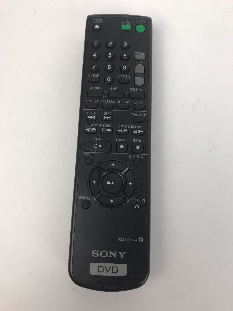 MODEL #  RMT-D116A SONY ~ REMOTE CONTROL ~  Nice Deal