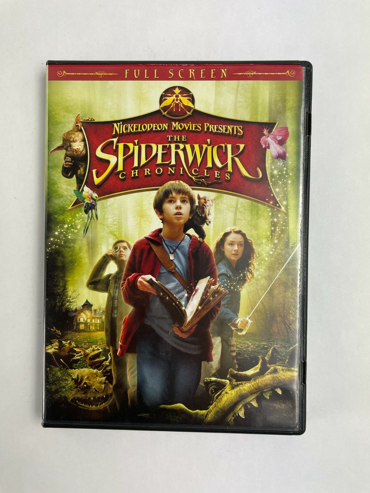 " The Spiderwick Chronicles " Nickelodean DVD Movie- Mint Condition Free Ship