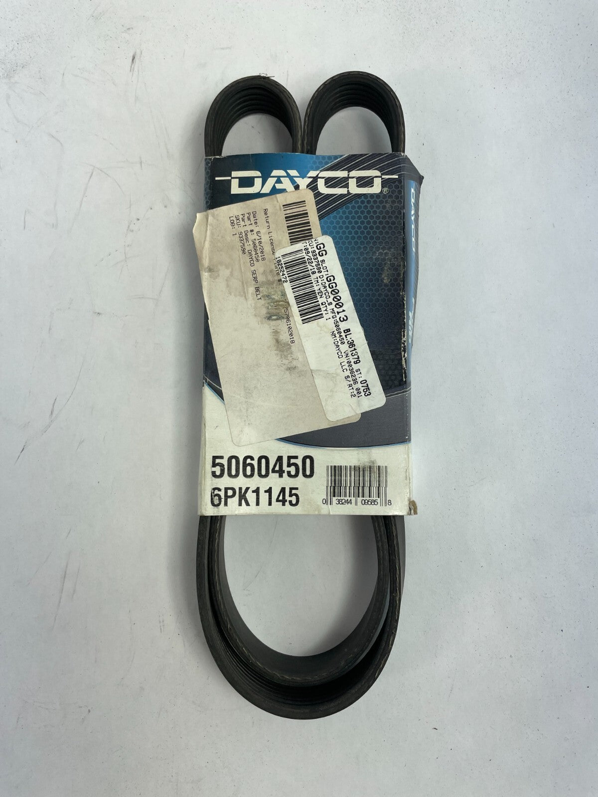 OEM Dayco Drive Rite 5060450 6PK1145 Check Belt Tensioner