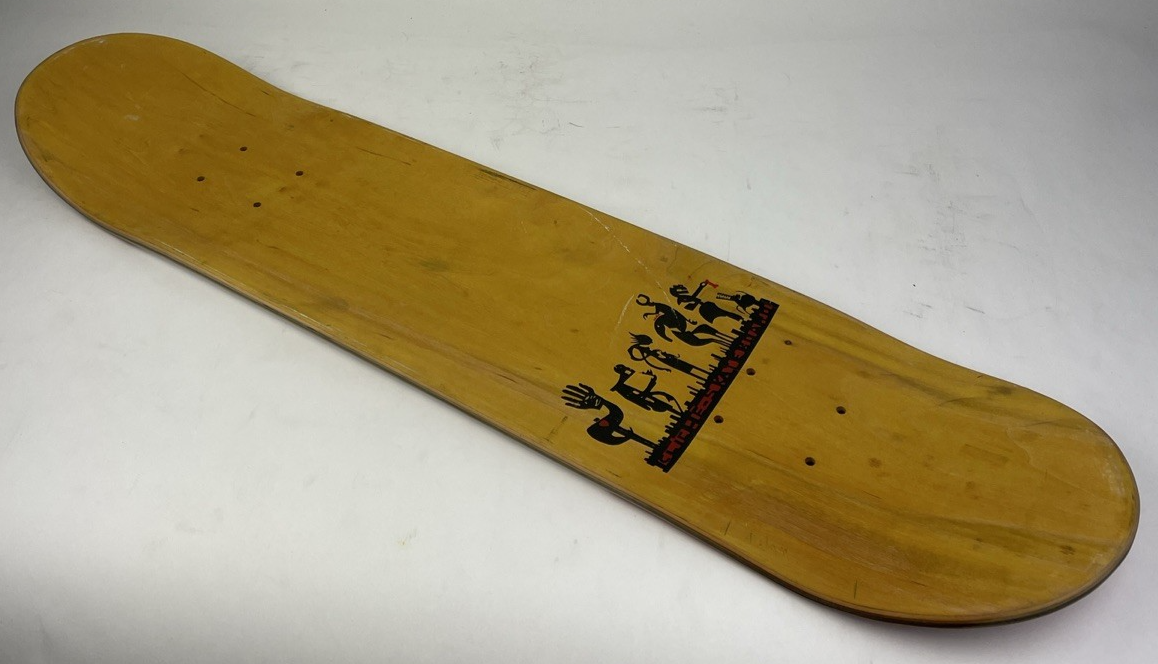Vintage Cliche Skateboards " Roland Gueissaz " Pro Model Skateboard Deck 7.3"