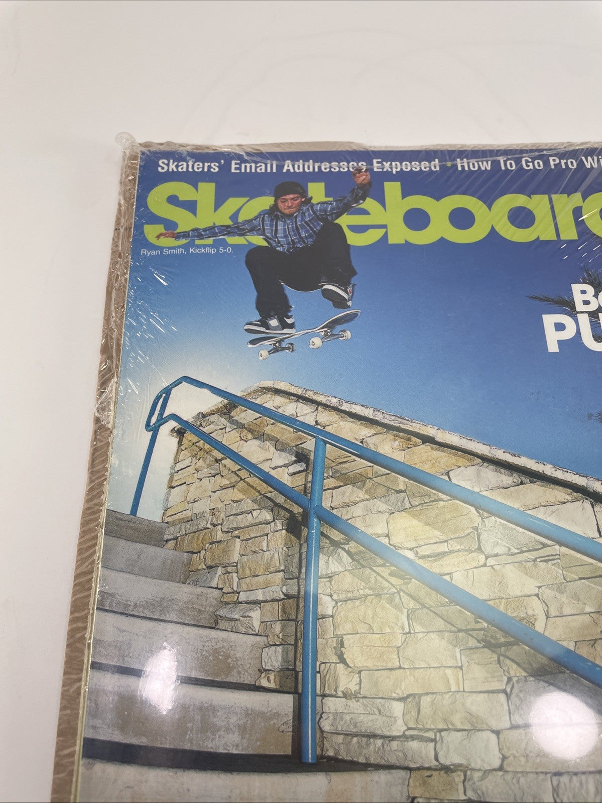 Skateboarder Magazine July 2005 Y2K Skate Magazine Vol. 14 Ryan Smith Cover VGC