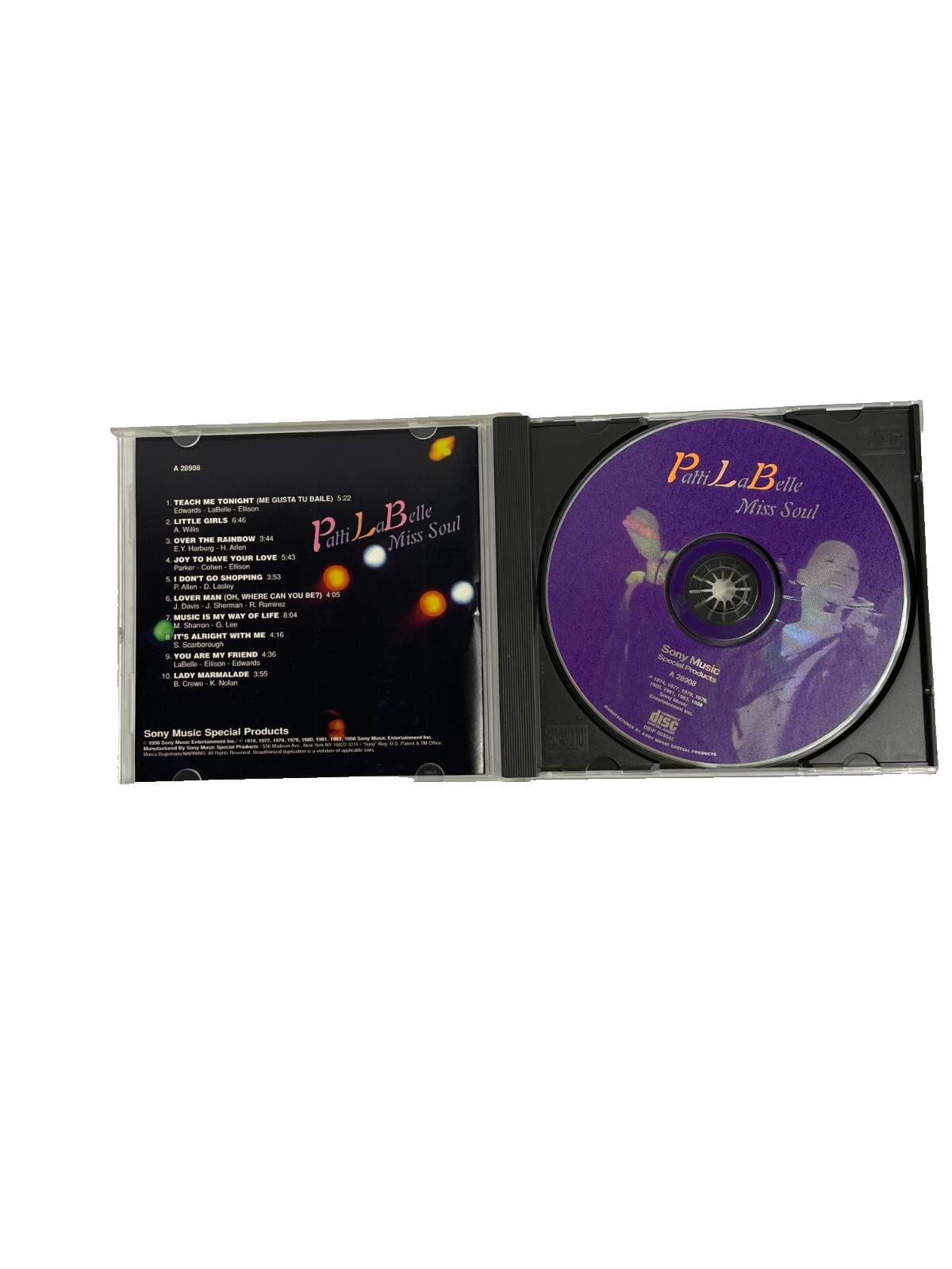 Patti Labelle – Miss Soul Teach Me Tonight (Me Gusta Tú Baile) LittleGirls CD#29