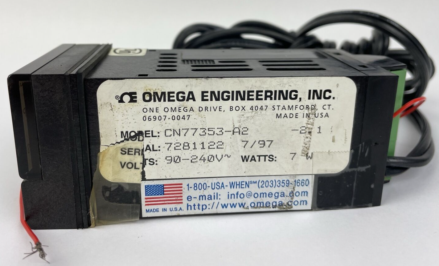 Omega Engineering CN77353-A2 Process Controller 0-10V & Relay Output, 90-240v AC