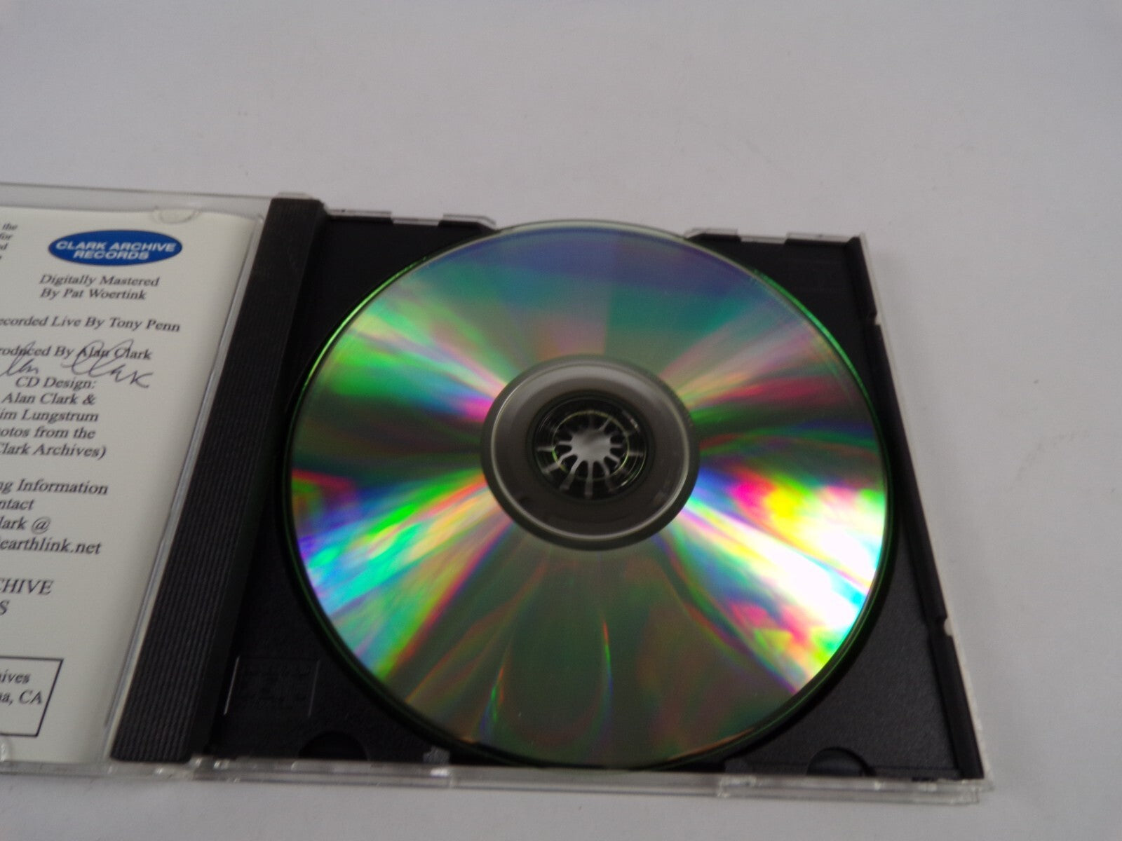 Alan Clark Rollin At The Rockin Robin I Need Your Love Tonight Framed CD#37