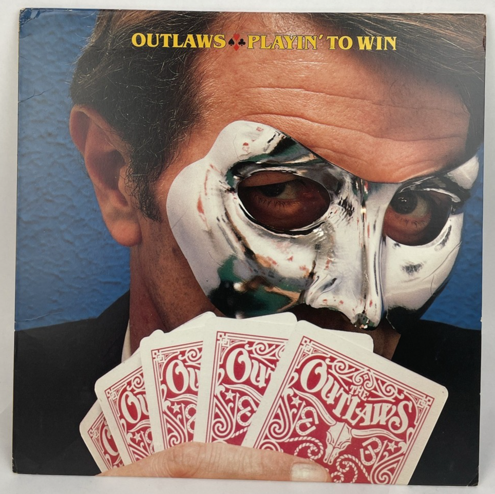 OUTLAWS " PLAYIN TO WIN " ARISTA 1978 HUB SERVALL PRESSING  - VGC