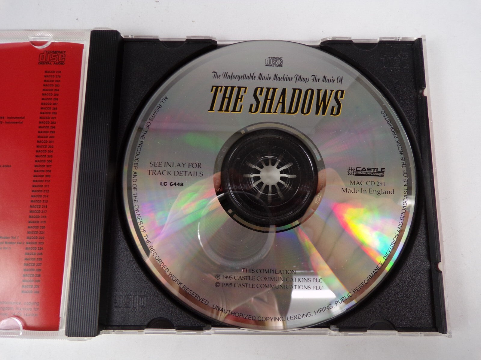 The Shadows The Unforgettable Music Machine Plays The Music Of CD #22