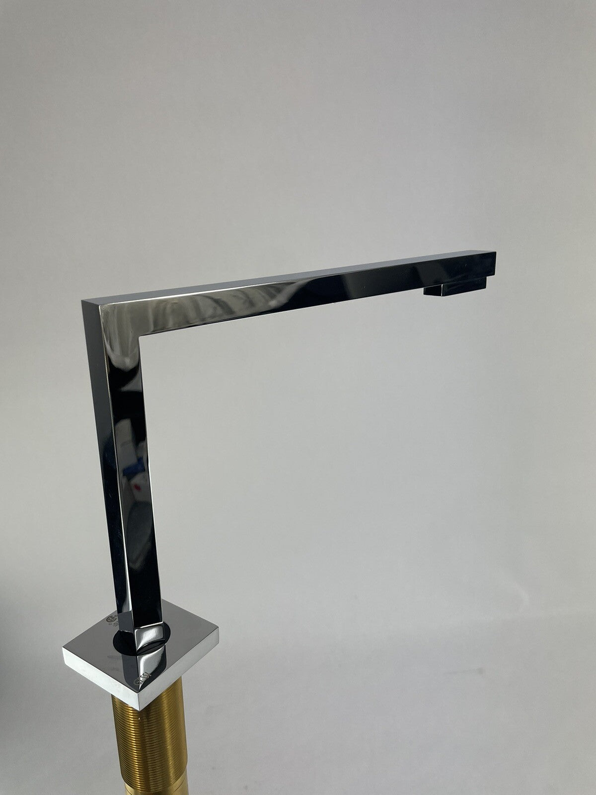 Gessi Quadro 17438#031 side lever kitchen faucet polished chrome mixer