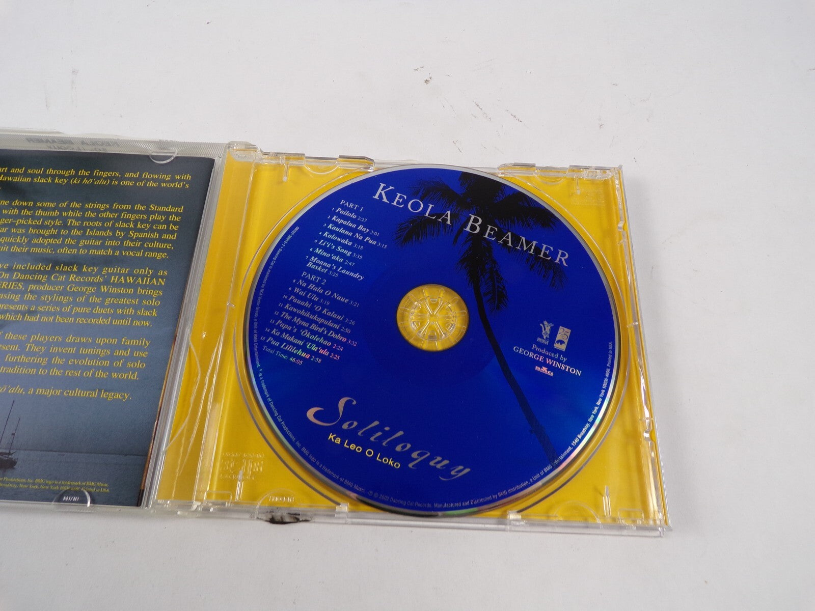 Keola Beamer Soliloquy Ka Leo O Loko Na Hala O Naue Papa's Okolehao CD#61