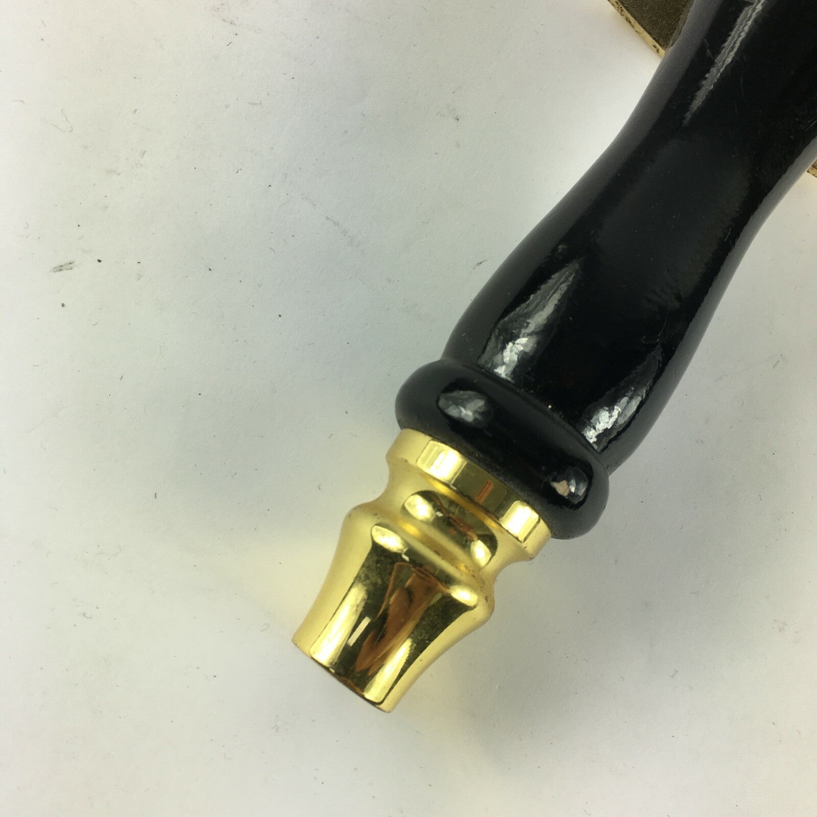 Troubadour Black Wooden with Gold Finished Tap Handle T2