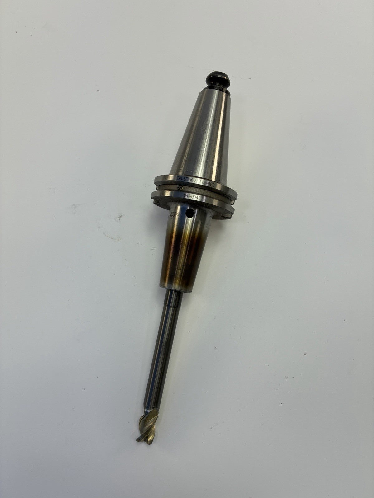 HAAS C40SF .500 x 3.15 Shrink Fit Holder 04-0046 CAT40 25K w/Cutter