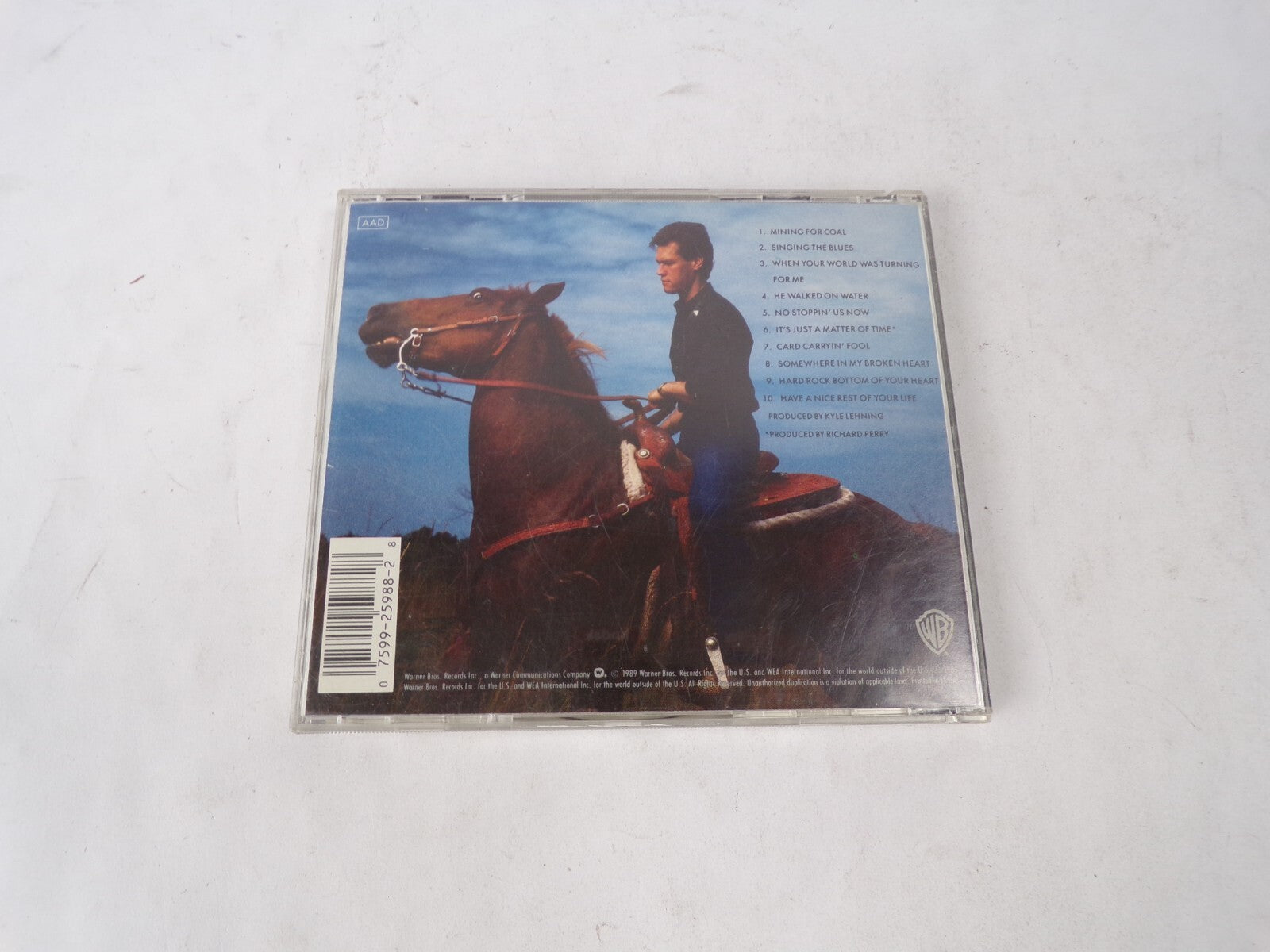 Randy Travis No Holdin' Back Mining For Coal Singing The Blues When Your CD#62