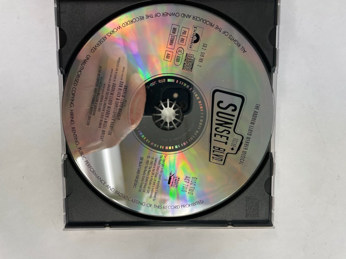 The Andrew Lloyd Webber Musical Sunset Blvd World Premiere Recording CD#72