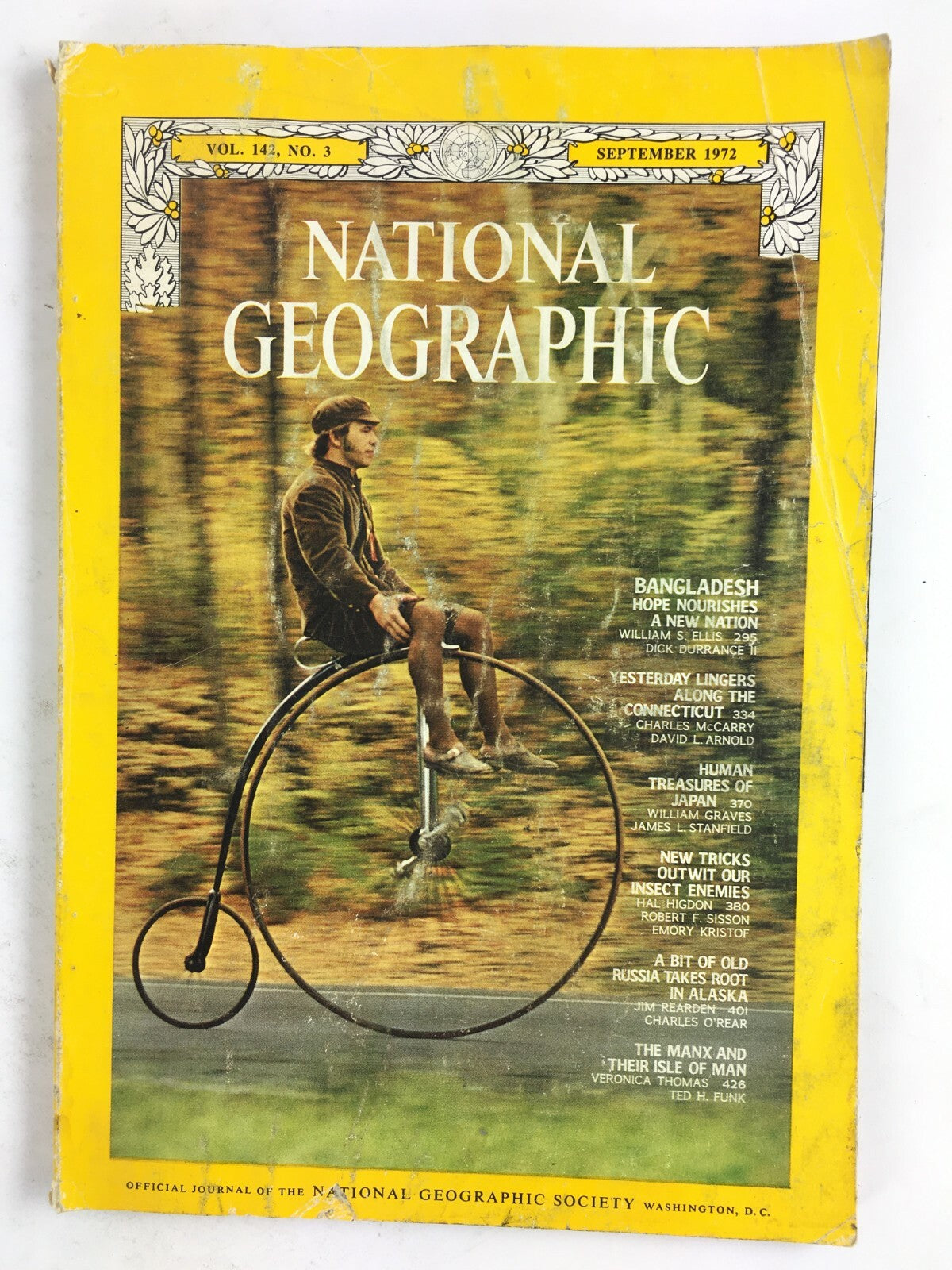 September 1972 National Geographic Magazine Bangladesh Hope Nourishes L.Arnold