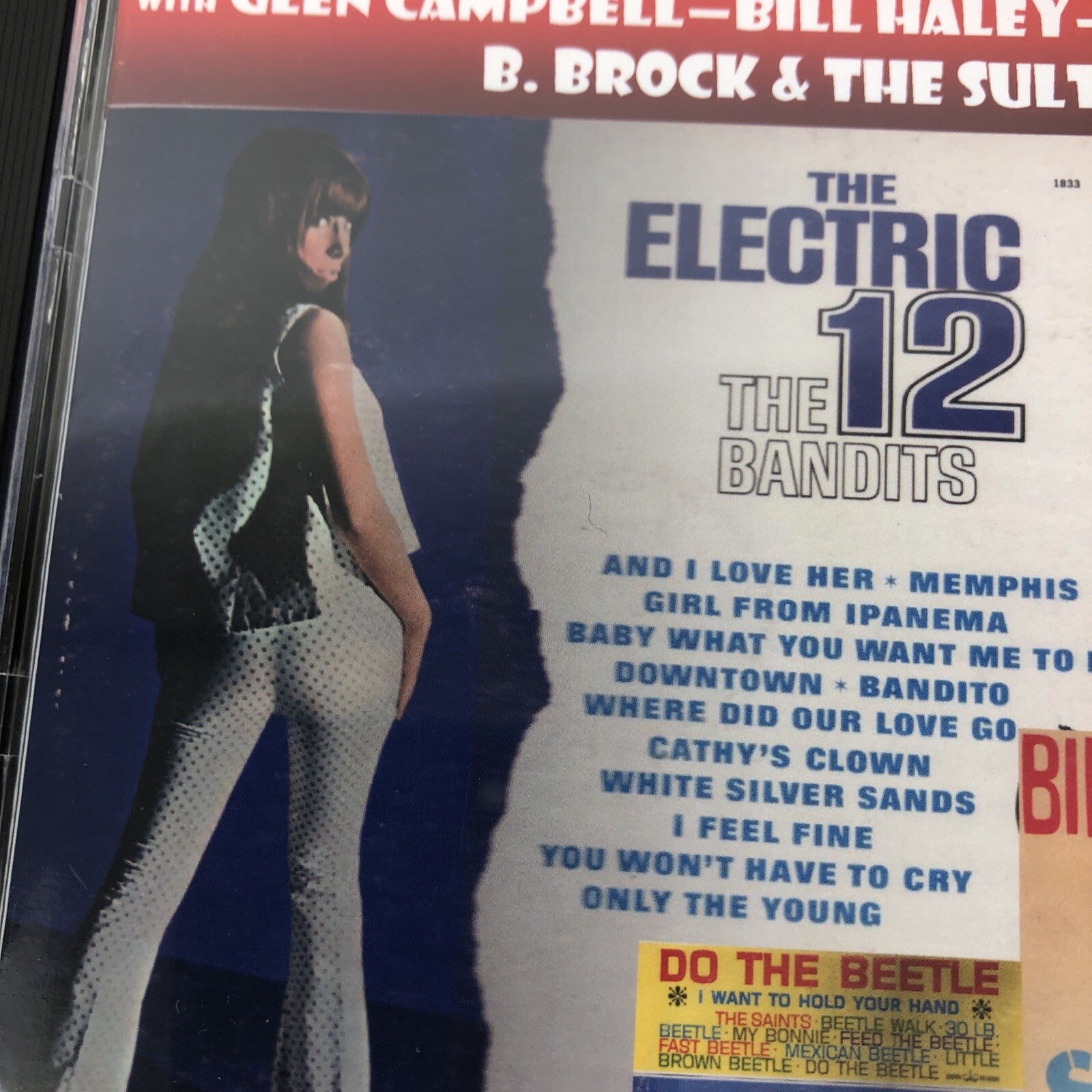 Buzzing U.S.A 60's Rock Instrumentals Vol. 2 Audio CD w Glen Campbell LOOK   #4
