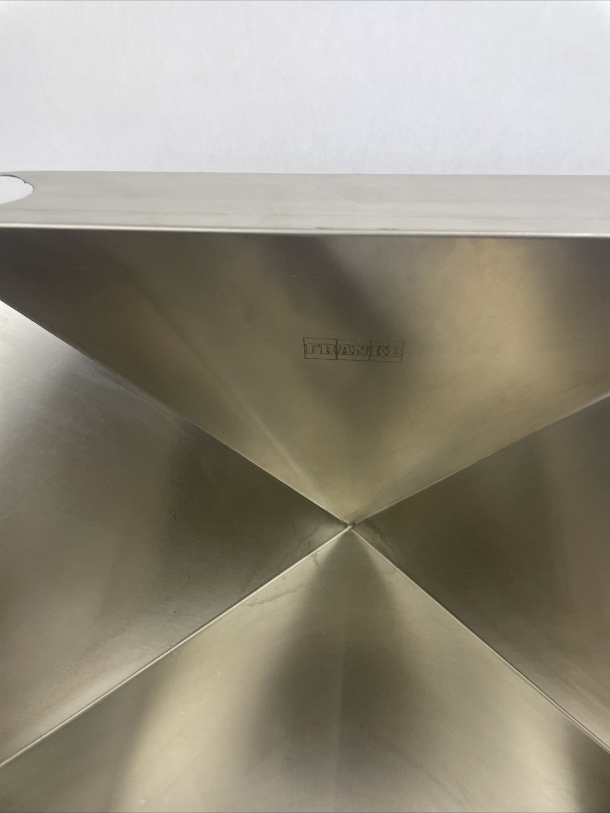 Franke Undermount 14.25" Diamond Cut Stainless Steel Sink with 9 5/8 Inch Bowl