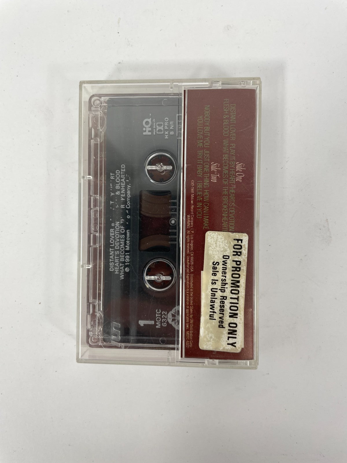 Louis Price Distant Lover Play It By Heart What Becomes Of The Broken #Cassette