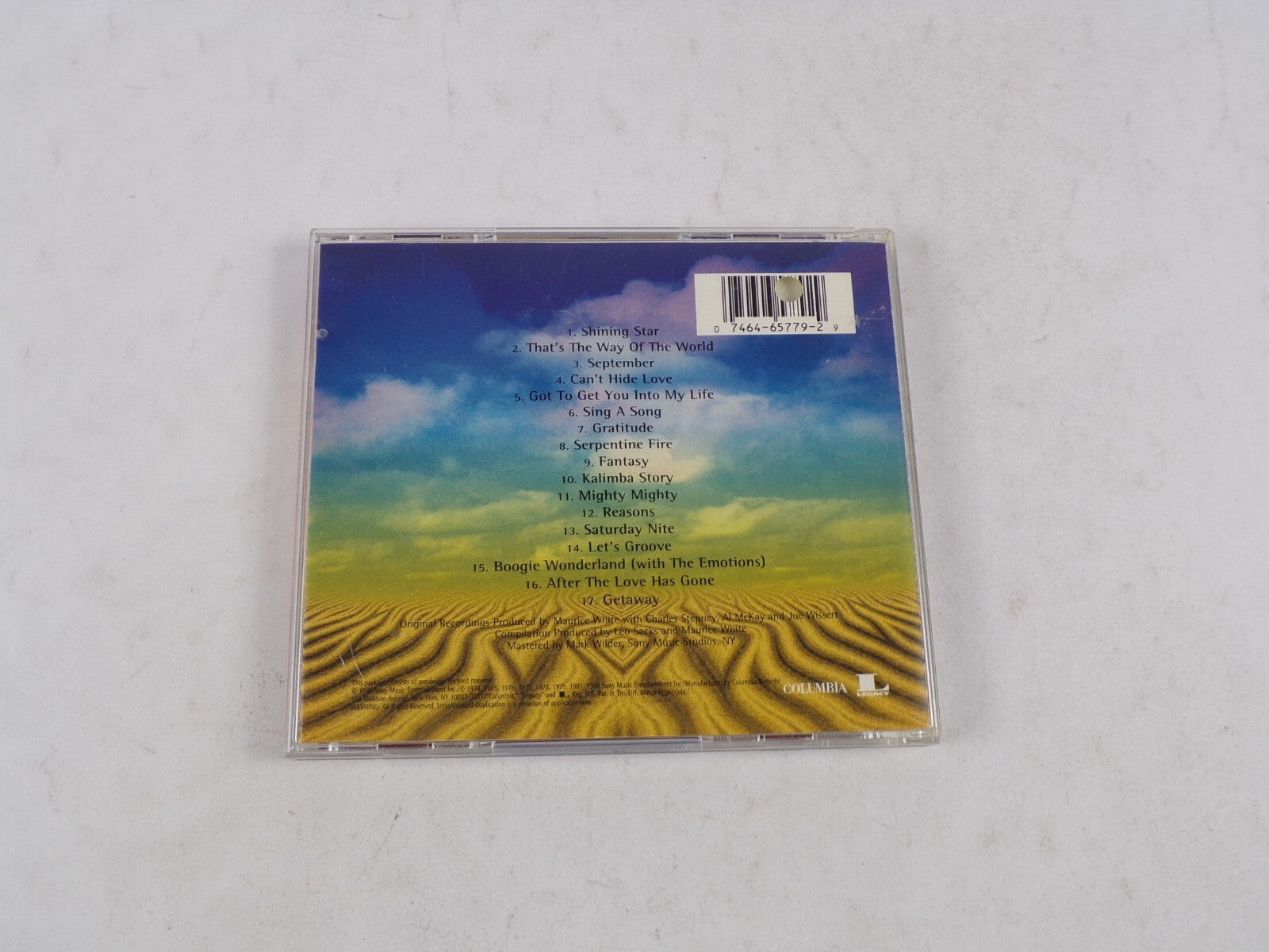 Earth Wind & Fire Shining Star That's The Way Of The World September Can't CD#19