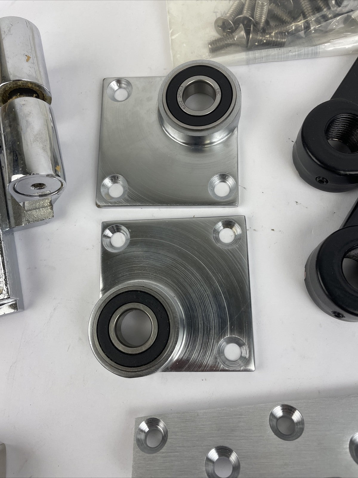 Lot of IVES PIVOT SET 7226 US26D Heavy Duty Hinge Parts - LOOK