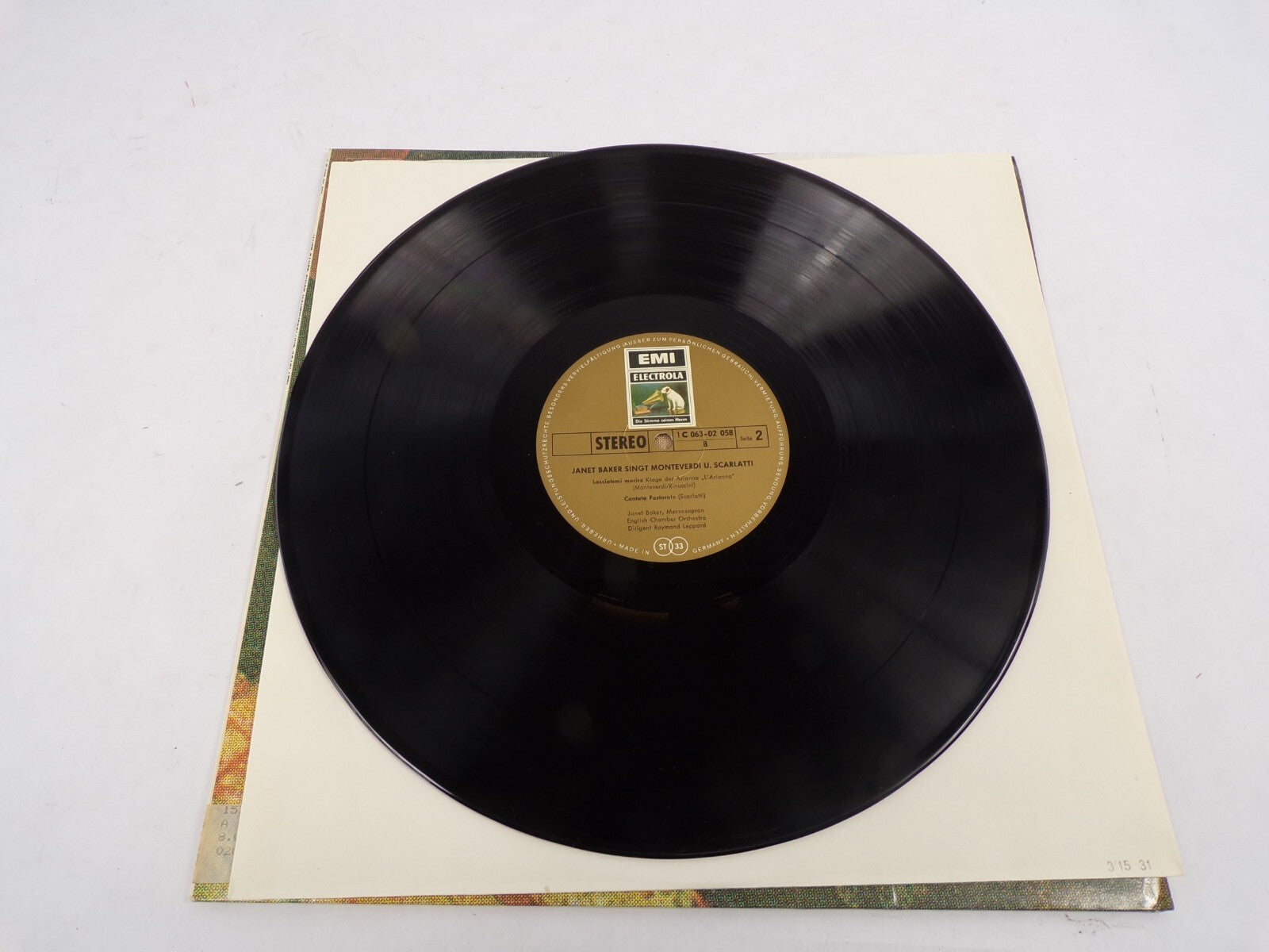 Janet Baker Singt Monteverdi Und Scarlatti English Chamber Orchestra Raymond Lep