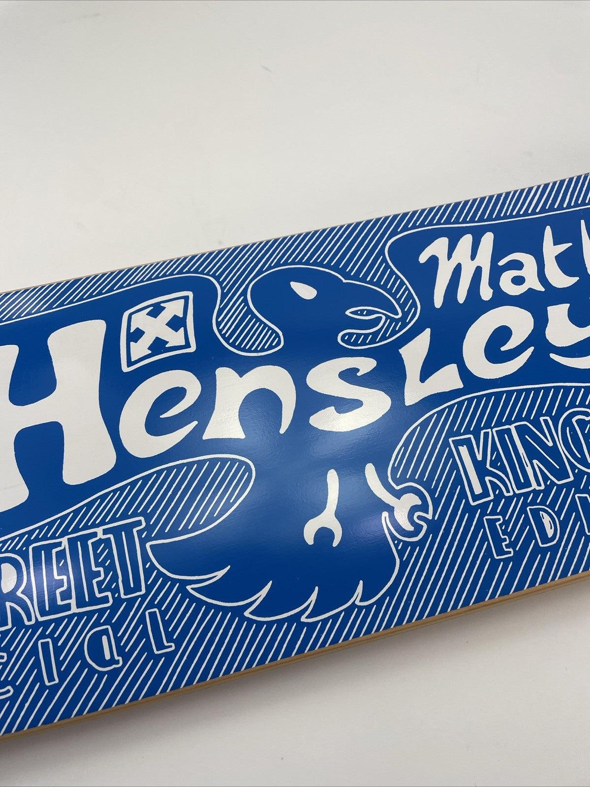 Matt Hensley H-STREET " Eagle " King Size Special Edition Skateboard Deck Signed