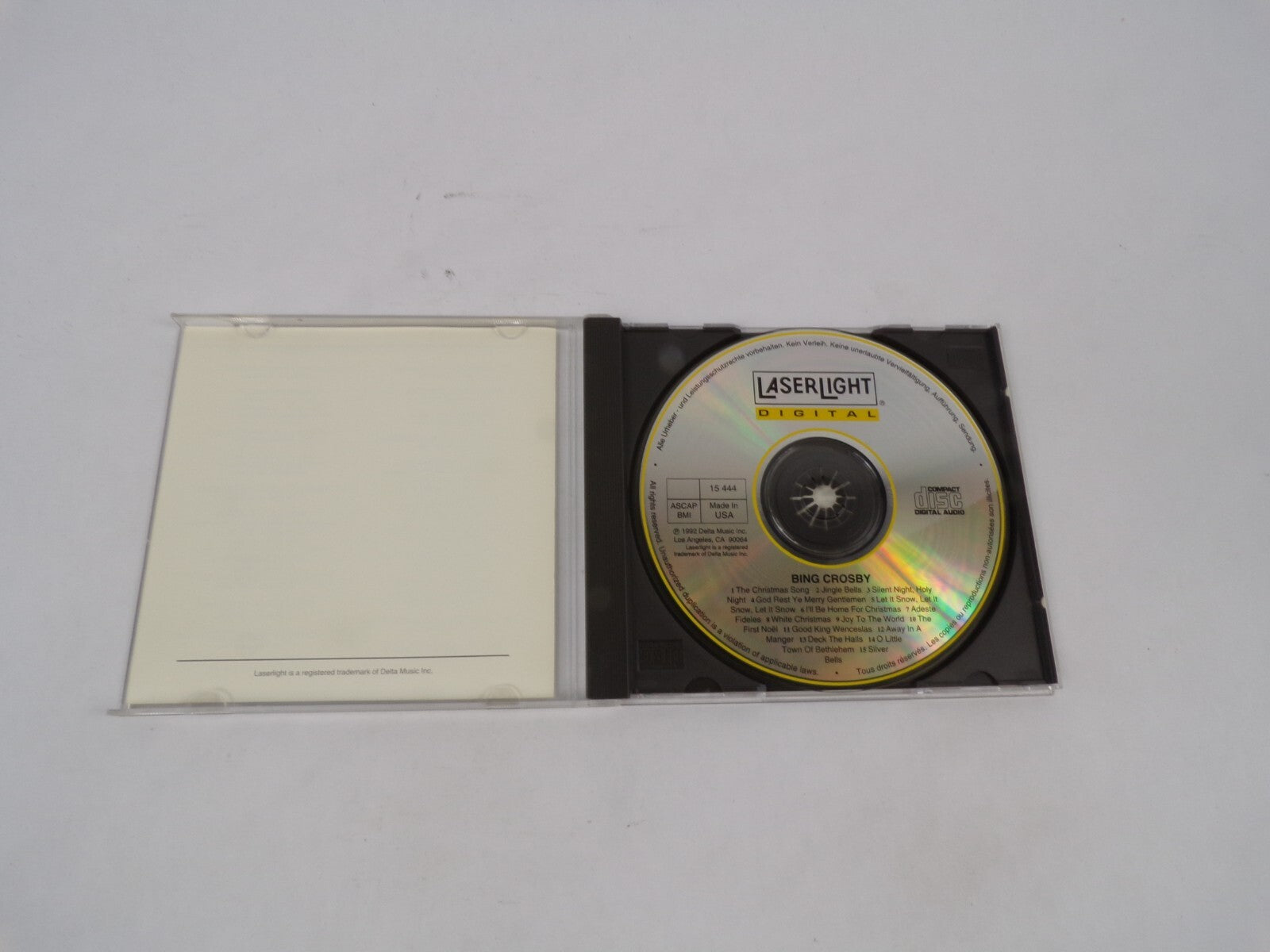 White Christmas Bing Crosby The Christmas Song Silent Night, Holy Night CD#67
