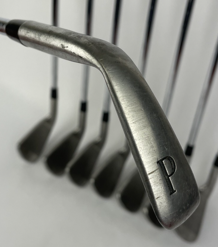 Titleist DCI 981 iron set 3 through pitching wedge Tri-Spec regular flex shafts original grips right hand golf clubs