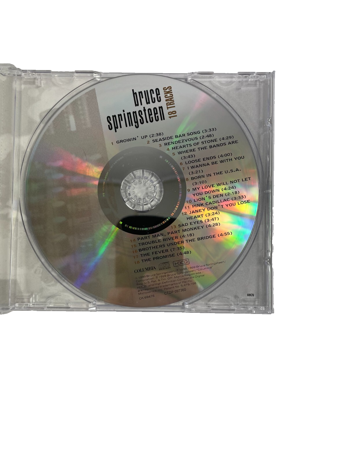 Bruce Springsteen 18 Tracks Growin' Up Seaside Bar Song Rendezvous CD#14