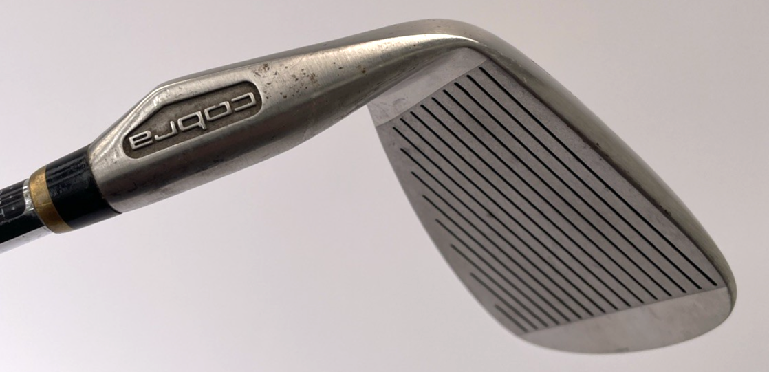 King Cobra II Oversize Tour Single 9 Iron Steel S Flex Bump Shaft RH Corded Grip