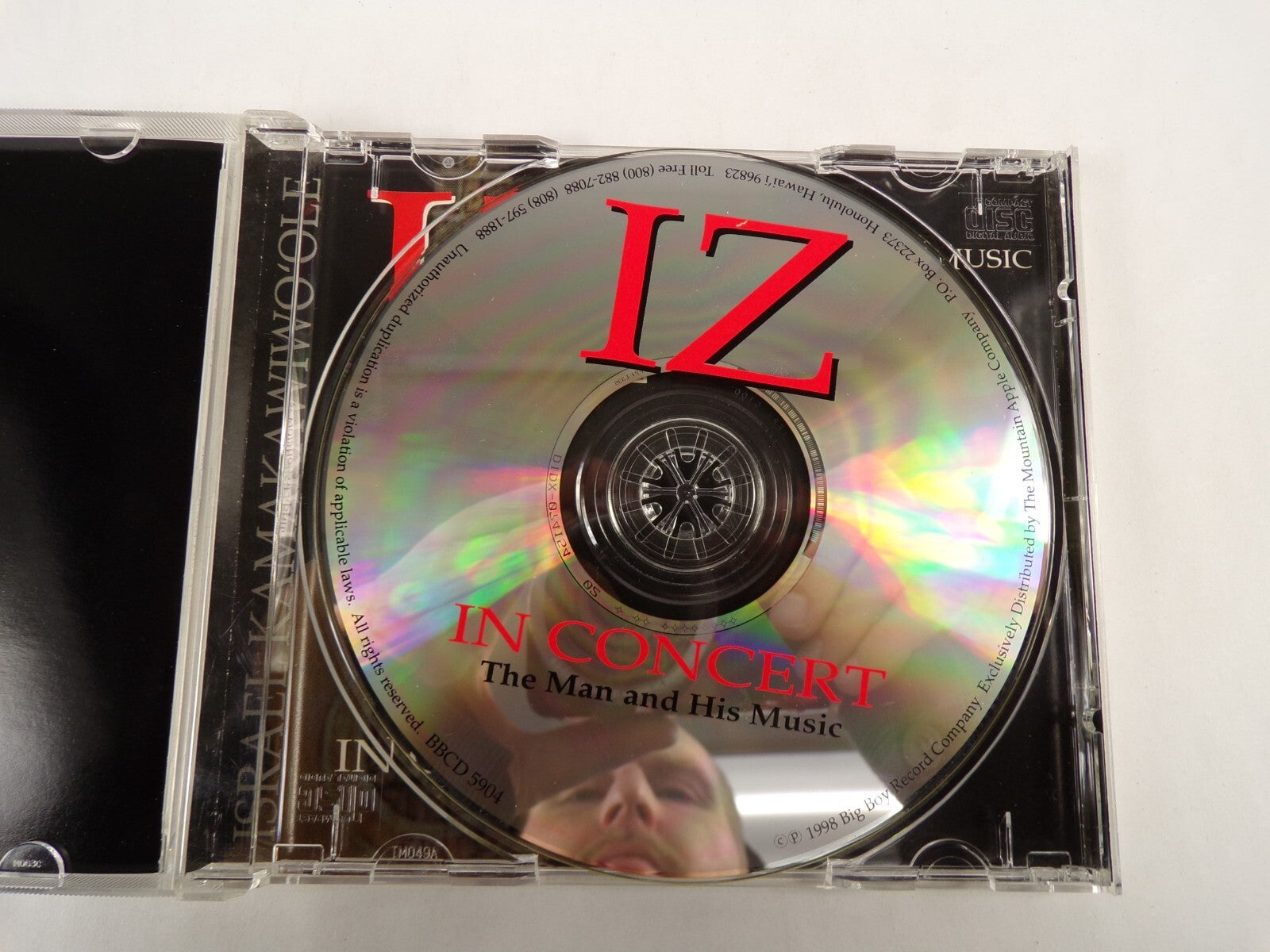 Iz In Concert The Man And His Music Ahi Wela E Ku'u Morning Dew Ahi Wela CD#54