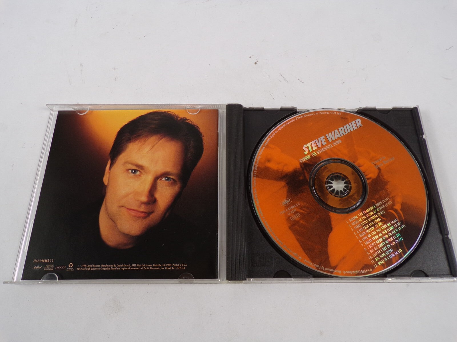 Steve Wariner Burnin'The Roadhouse Down Every Little Whisper Big Tops CD#39