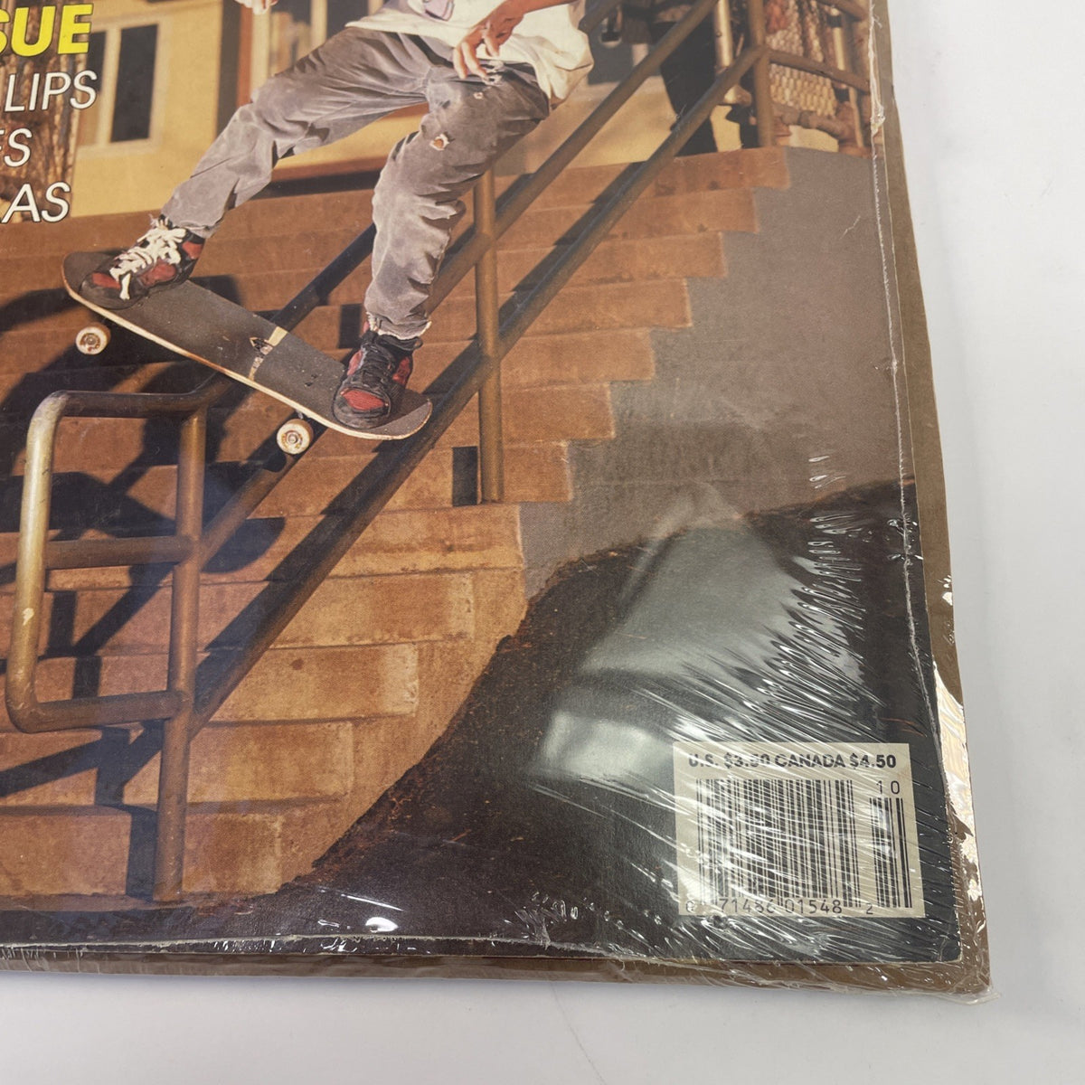 Transworld Skateboarding October 1990 Photo Issue Natas Kaupas Cover VGC