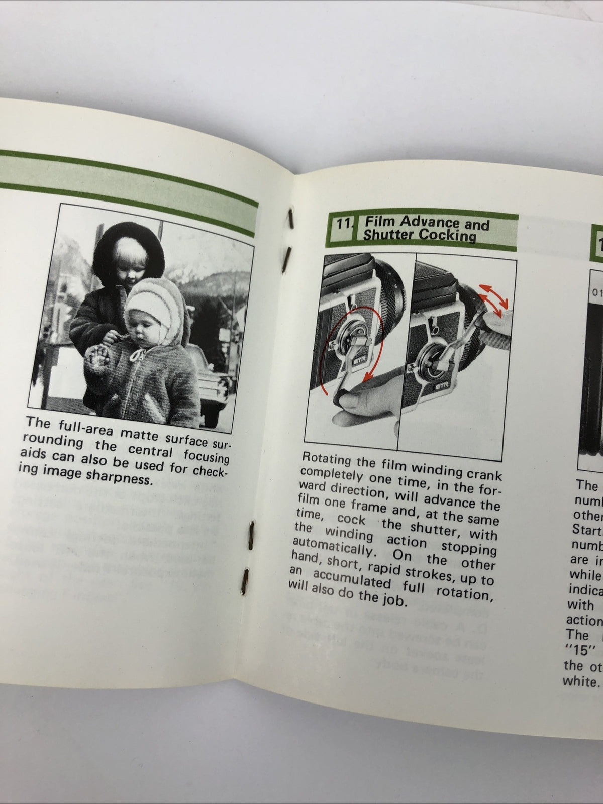 OEM Zenza Bronica ETR-C Camera Instruction Book / Manual / User Guide